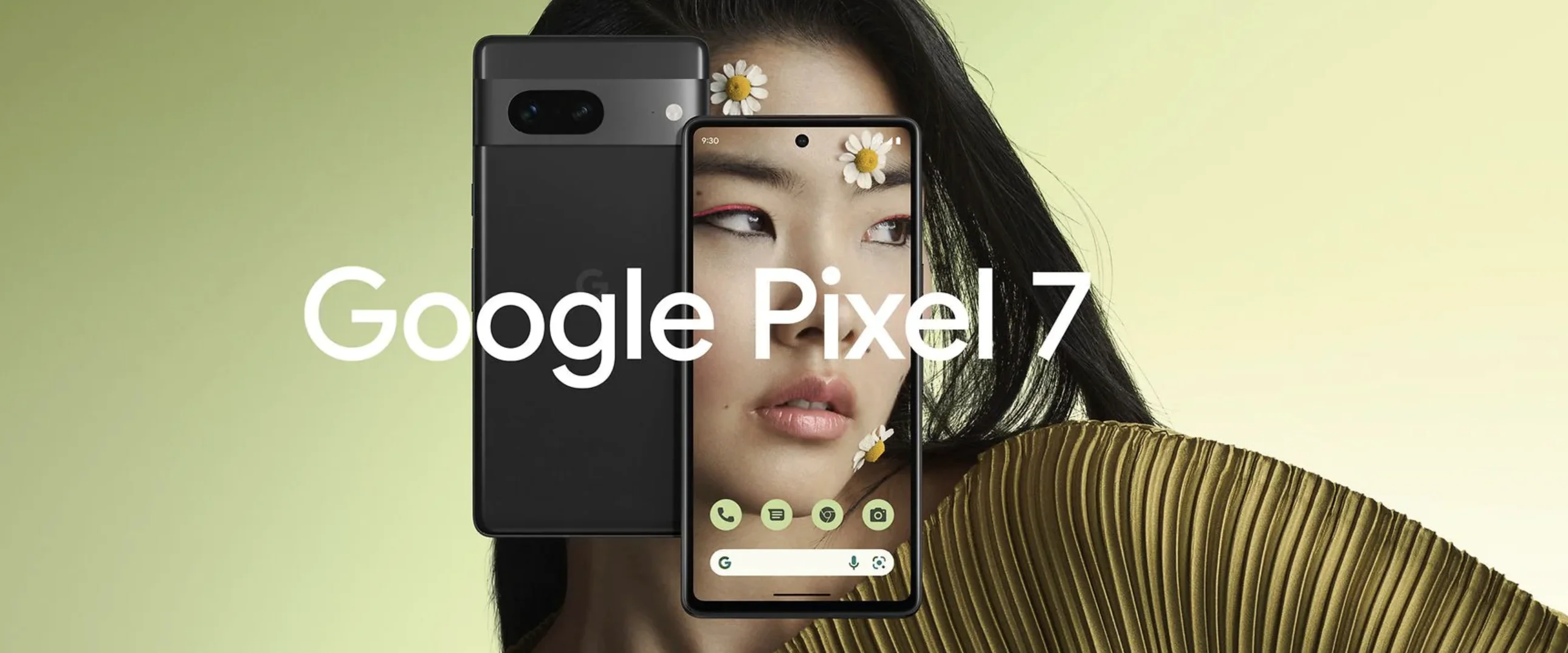 Pixel 7 tusindfrydblomster