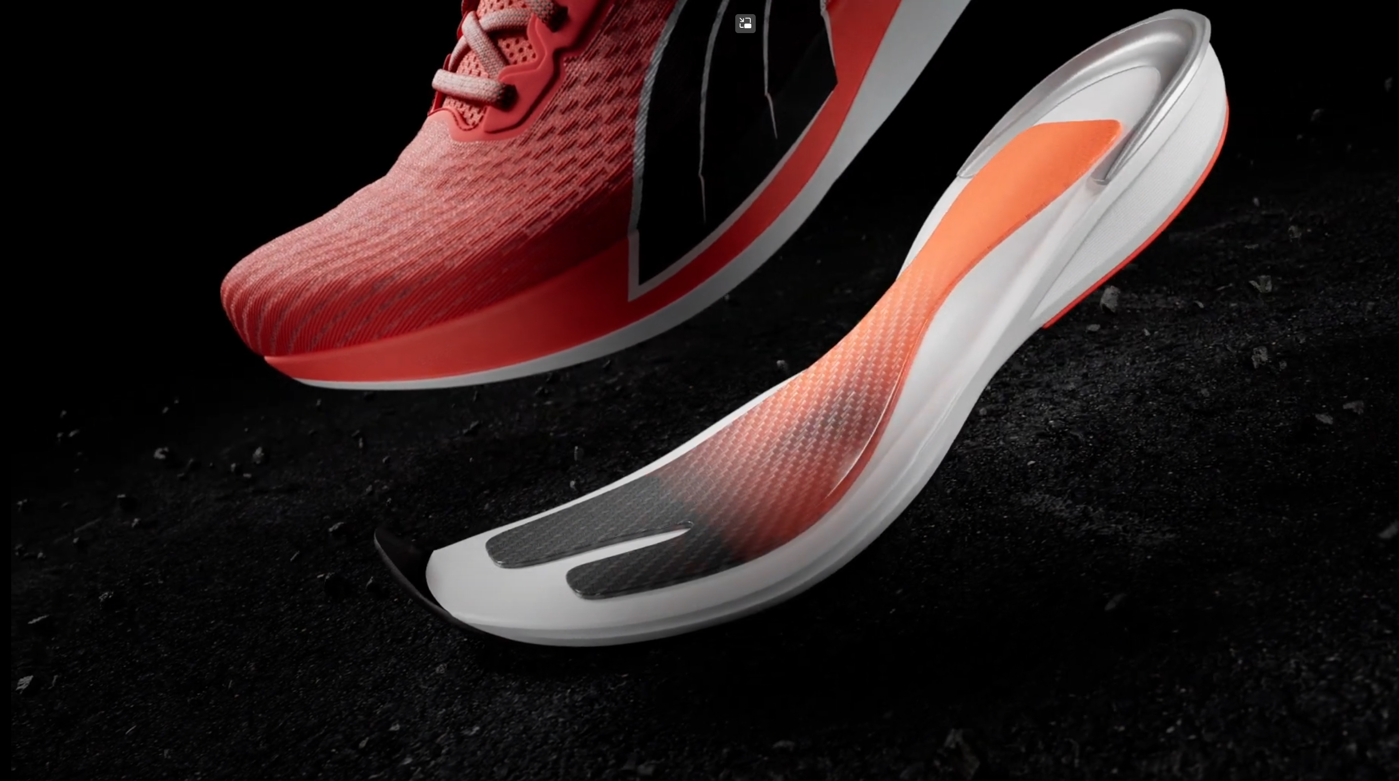 Carbon plade i mellemsål